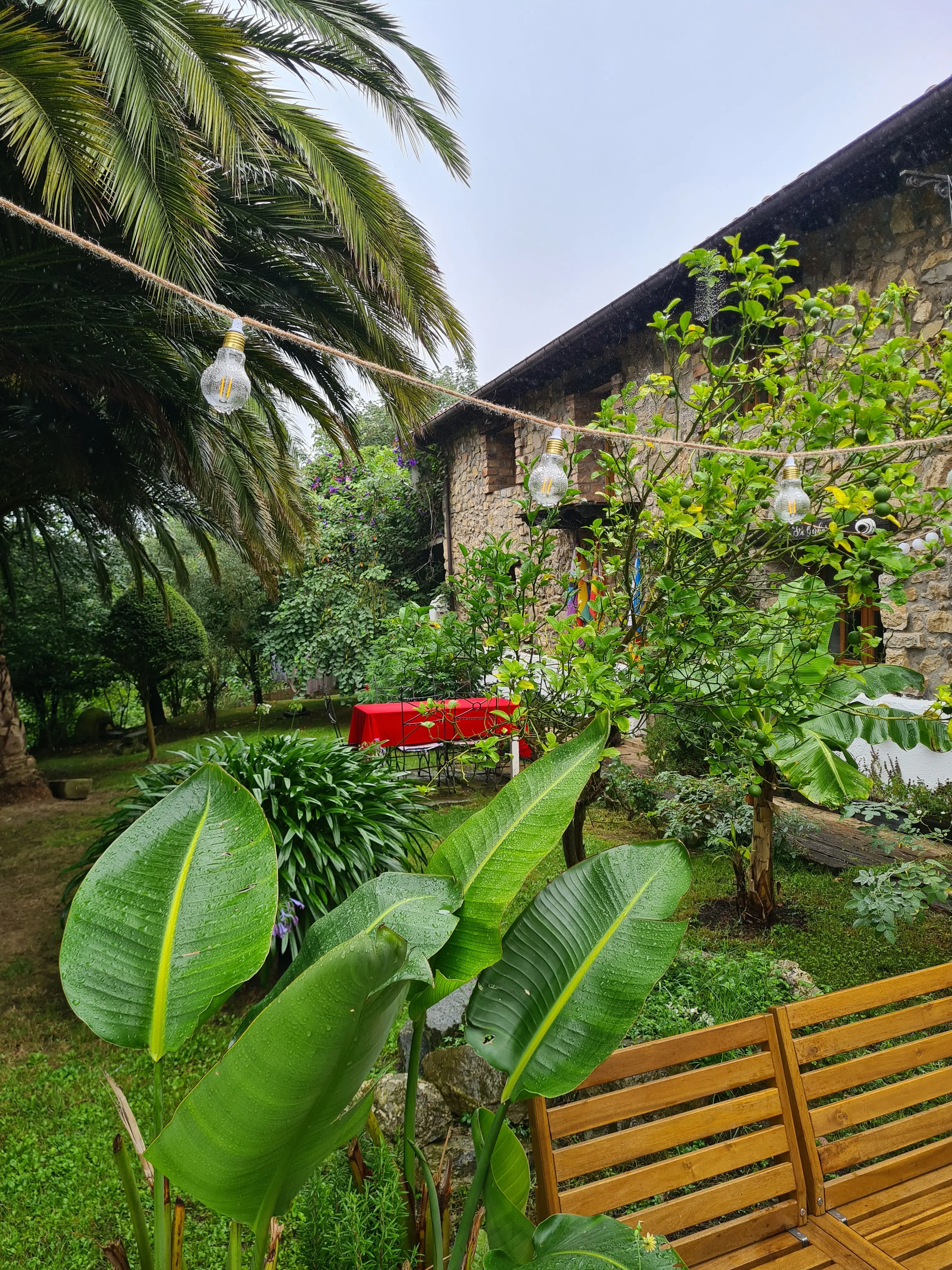 Proyecto de ajardinamiento en un hotel rural de Bizkaia
